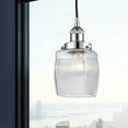 thumbnail image 5 of 616-1PH-AB-G302 Innovations Lighting Colton - 1 Light Mini Pendant In Traditional Style-9.75 Inches Tall and 5.5 Inches Wide-Antique Brass, 5 of 7