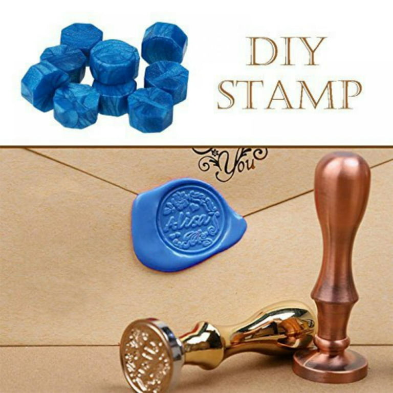 DIY Sealing Wax Seal Stamp Wax Beads Scrapbook Material Wax Seal