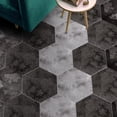 thumbnail image 3 of Pegatinas para el suelo Jadeshay 10 Uds. Hexagonal PVC 23 x 11.5 x 20 cm, 3 of 8