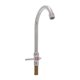 thumbnail image 4 of Cocina de 1/2 ", grifo de lavabo, cuello de cisne, grifo de agua fría, chapado en cromo Feliz Sencillez, 4 of 5