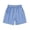Sky Blue, variant on Kids Soft Denim Shorts, Elastic Waist Cartoon Patch Pocket Loose‑Fit Knee‑Length Lightweight Casual Summer Shorts for Boys Girls