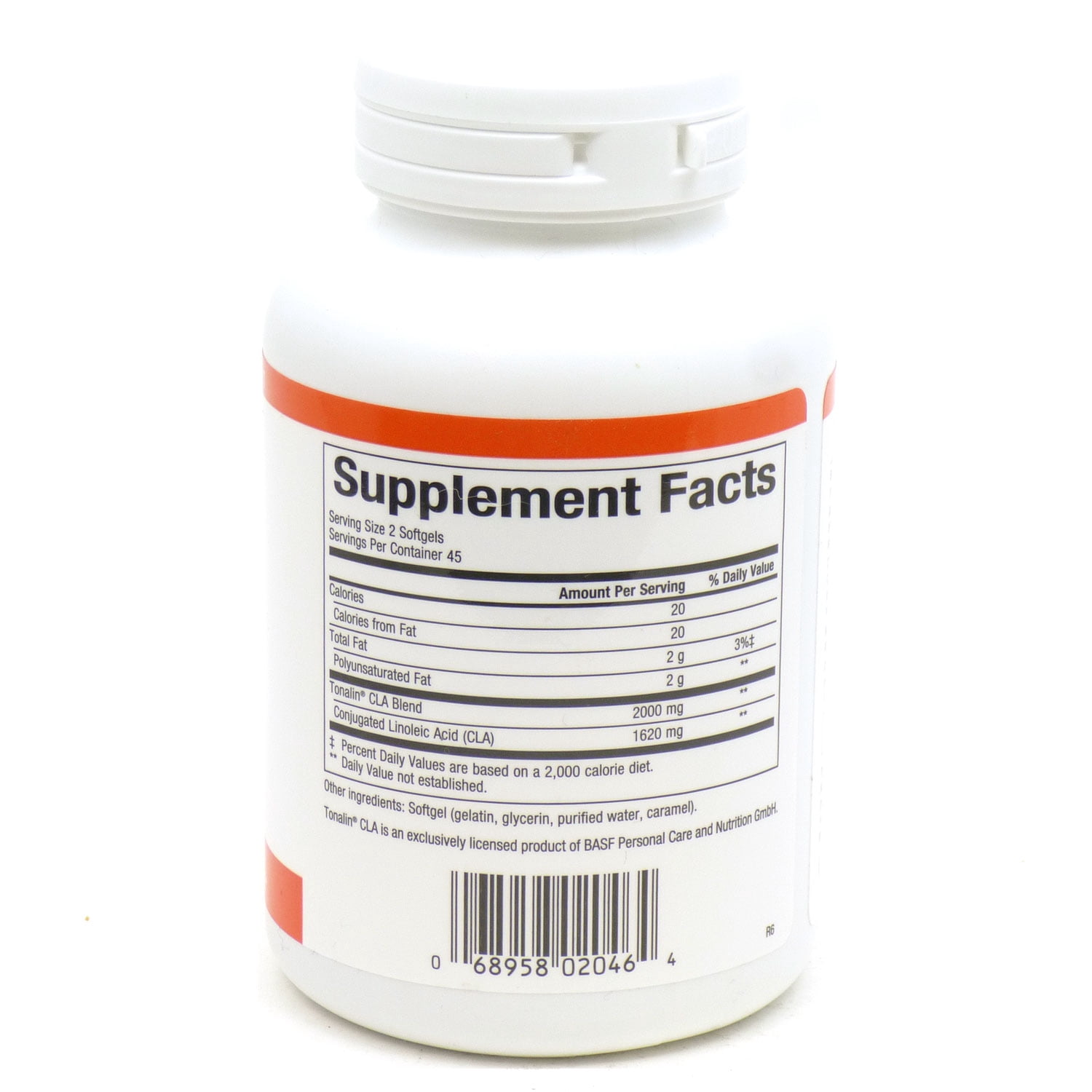 Natural Factors CLA Tonalin 1000 mg, Supports Healthy Muscle Mass and Weight Management, 90 Softgels