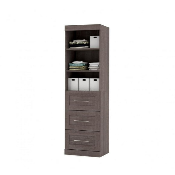 Bestar Pur Unité de rangement 25“ avec ensemble 3 tiroirs