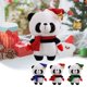 thumbnail image 1 of XWSHYW Juguetes para Niños Nueva Muñeca de Navidad, Regalo de Navidad, Decoración, Oso de Peluche, Regalos de Navidad, 11,81 Pulgadas, 1 of 7