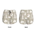 thumbnail image 5 of Lsque Rabbit And Flower Printed Women's Running Shorts with Liner Pockets,Elastic Quick Dry Workout Athletic Gym Yoga Shorts,Womens High Waist Shorts-XX-Large, 5 of 9