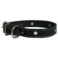 thumbnail image 3 of Real Leather Studded Dog Collar 15"x5/8" Black Fits 10.5"-13.5" Neck, 3 of 3