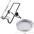 thumbnail image 2 of Seed Sprouting Jar Kit-8pcs for 86mm Diameter Germination Tank Stainless Steel Mesh Cover Kit Mason Jar Durable 8-Piece Set, 2 of 7