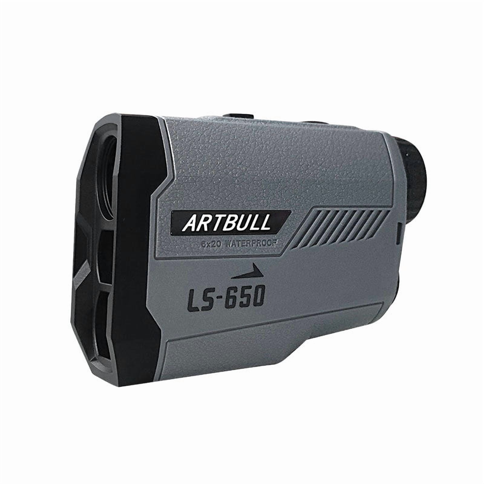 ARTBULL Golf Laser Rangefinder - 650 Yard/Meter Range Finder with Slope, Angle & Height Measurement, 6X Magnification for Hunting & Outdoor Sports
