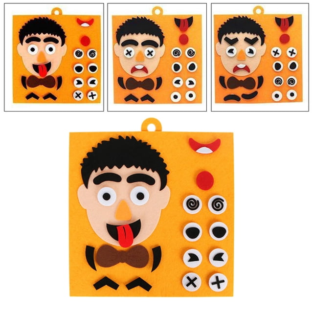 Juguetes para niños Expresión facial creativa Juguetes educativos para niños para niños que aprenden - Niño Yotijar Juguetes educativos de rompecabezas