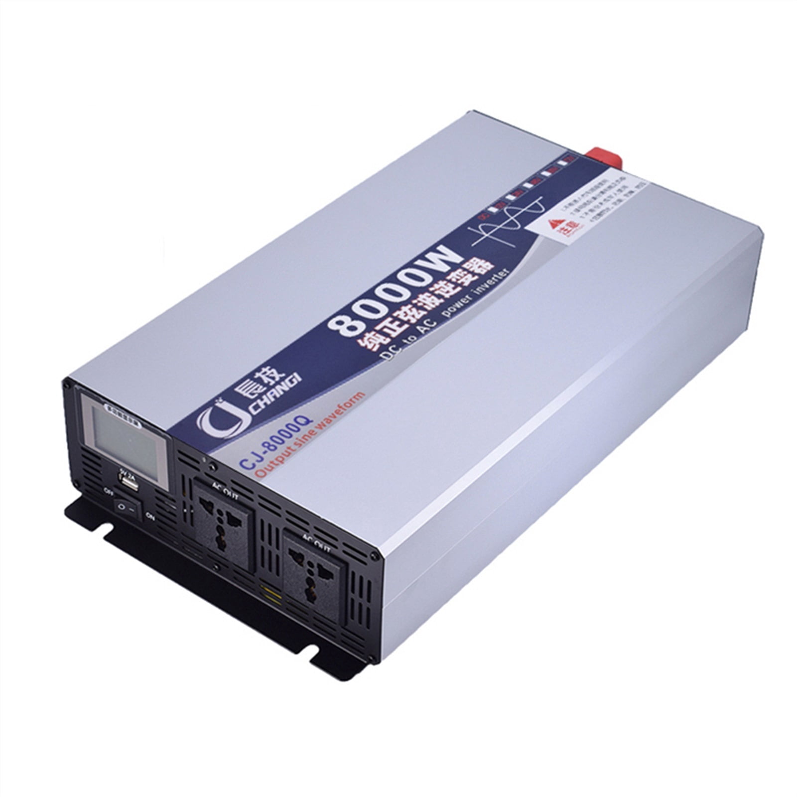 Inverter Pure Wave Current 4000W/5000W/6000W/8000W (peak Value) Transformer DC 12V/24V/48V/60V To AC Sine Wave Inverter Automobile, Household Automobile ,Powerful Output