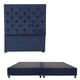 thumbnail image 1 of Box Base Cama King Size + Cabecera Capri Azul, 1 of 8