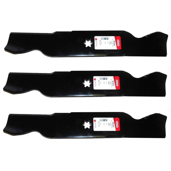 3 PK 98-072 Oregon Blades Compatible With MTD 742-0677, 942-0677