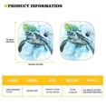 thumbnail image 6 of Binienty Turtle Car Front Windshield Sun Shade 2-Piece Foldable Car Windshield Sun Shade Car Sunscreen Blocks UV Rays and Keeps Vehicle Cool for Car Truck SUV, 6 of 6