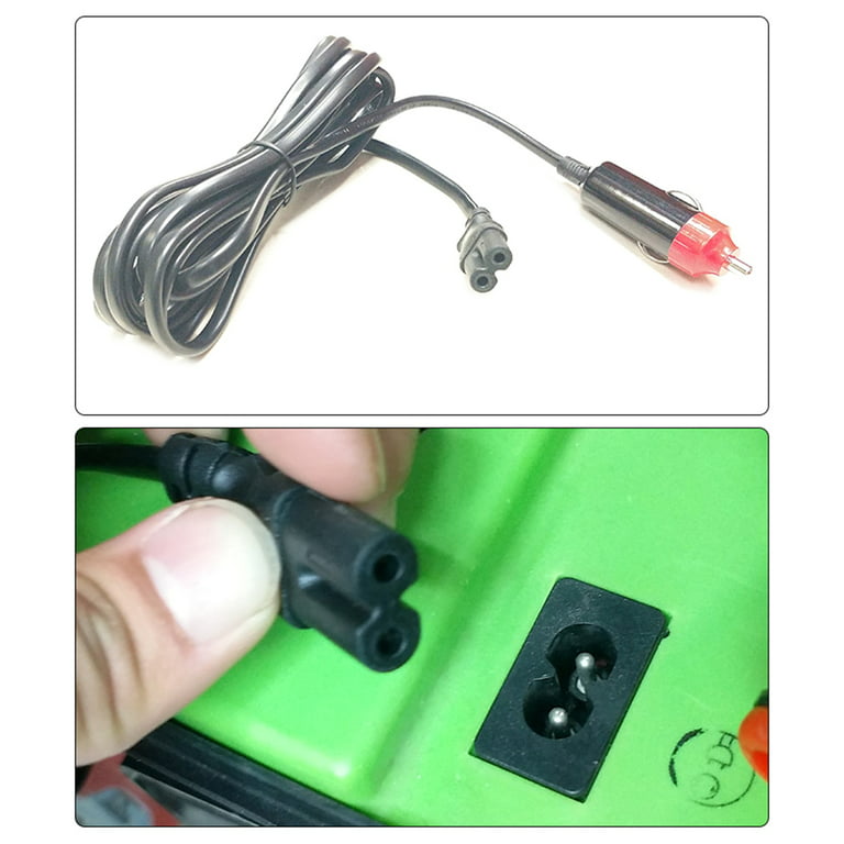 12V/220V Electric Heating Lunch Box Power Adapter Plug For Home And Car Ues bento  cable