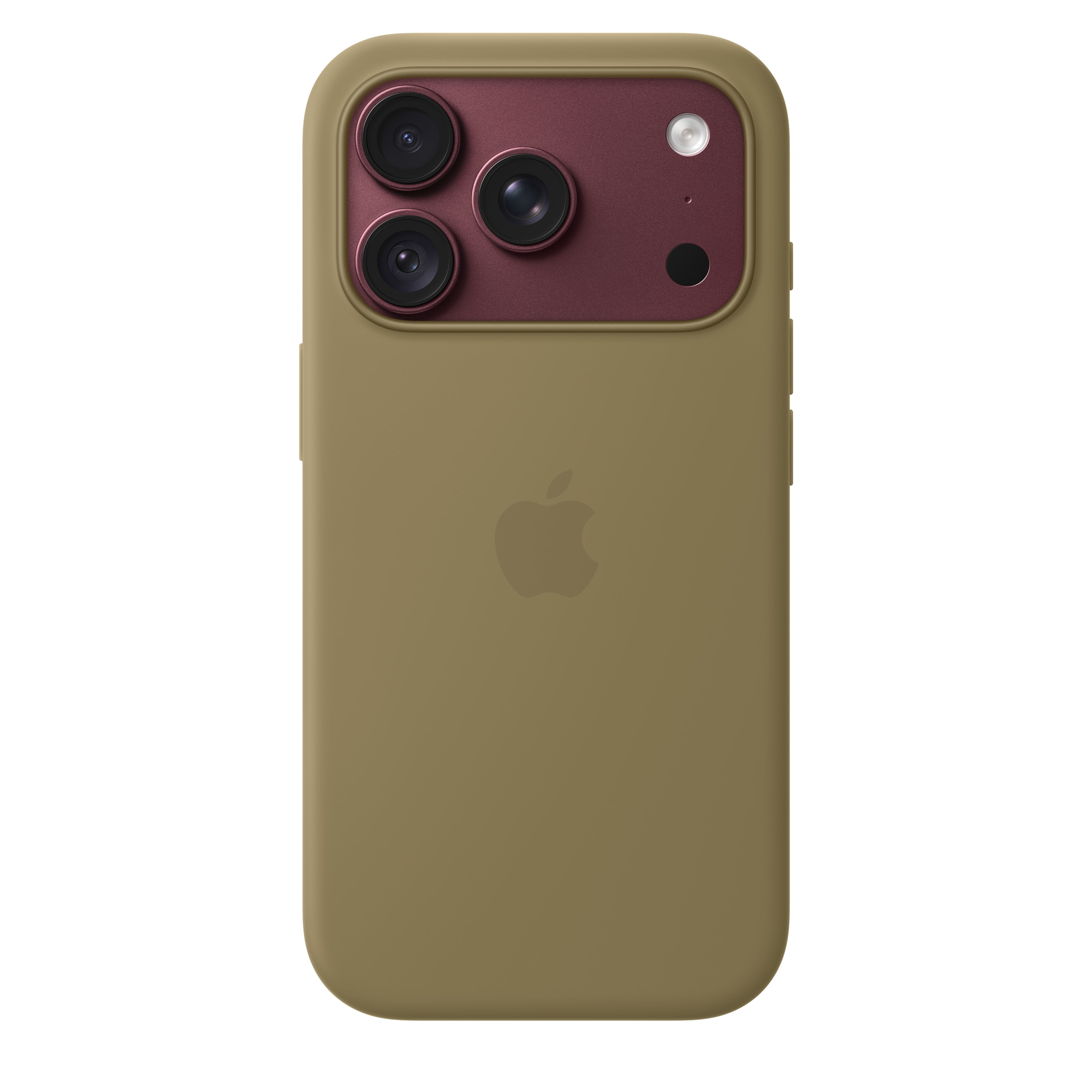 Apple iPhone 18 Pro Silicone Case with MagSafe – Olive