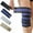 Blue, variant on Extra Long Elastic Compression Knee Brace Wrap for patellar tendon support strap for Plantar Fasciitis, Stabilising Ligaments, Joint Pain, Swelling Sprains, Squat, Basketball, Running, Tennis