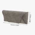 thumbnail image 4 of Unique Bargains Yangba Pattern Eyeglasses Case Portable Eyeglasses Storage 6.38"x2.56"x1.77" Gray, 4 of 5