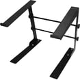 thumbnail image 1 of Soporte para DJ/portátil multiusos de un solo nivel serie JamStands con base independiente y abrazaderas de superficie multiusos, 1 of 5