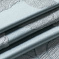 thumbnail image 2 of Dainty Home Floral Park 3D Floral Textured Weaved Lurex Floral Designed Fabric Shower Curtain 70"W x 72"L in Blue, 2 of 5
