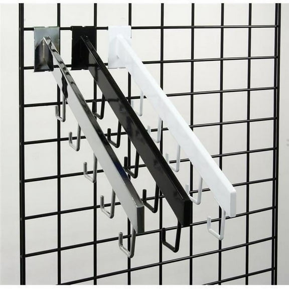 AMKO GP-5H 5-Hook Waterfall for Gridwall, Chrome