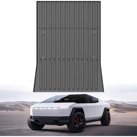 Nilight Truck Bed Mat for Tesla Sybertruck 2023 2024 2025 6FT, 3D Anti-Slip, Thick and Durable, All Weather Custom Fit TPE Trunk Bed Liner