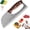 1pc, C, variant on Multifunctional Stainless Steel Labor-Saving Kitchen Knife, Professional Hand Meat Cleaver Chef Knife, with Finger Hole, for Seniors, for Kitchen Meat Vegetable Cutting