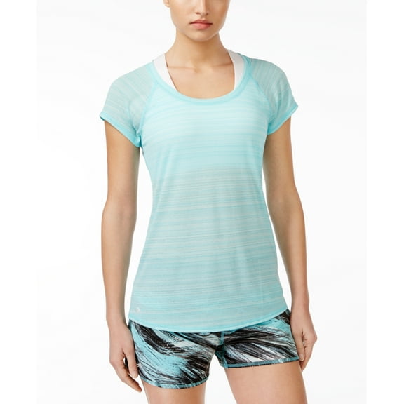 Ideology Womens Lightweight Striped T-Shirt