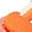 Orange, variant on Otqutp Little Girls Breathable Sneakers Boys Spring Summer and Autumn Children's Mesh Breathable Small and Medium Children's Toddler Shoes Flashing Light Casual Sports Shoes(Black,2-2.5 Years)