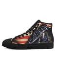 thumbnail image 3 of German Shepherd USA High Top Canvas Shoes Sneakers Black Size 11, 3 of 7