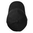 thumbnail image 4 of Plain Baseball Dad Cap Adjustable Size for Outdoor Activities Black, 4 of 6