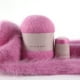 thumbnail image 1 of Bufandas Mano Hilado Hilado Bola Set Hat Socks Crochet Hilo Kit 2 Strand Invierno Tejido Suministros Accesorio Accesorio Rosa Rosa 50 g 20 g Scienceny HA010947-02, 1 of 6