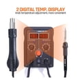thumbnail image 4 of 8586D 780W 2-in-1 Rework Station, Fast Heating Solder Iron & Hot Air, 4 of 6