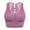 Pink, variant on KingShop Bra Sports Bra Seamless Bra Tube Top Workout Bra Medium Support Fitness Bra