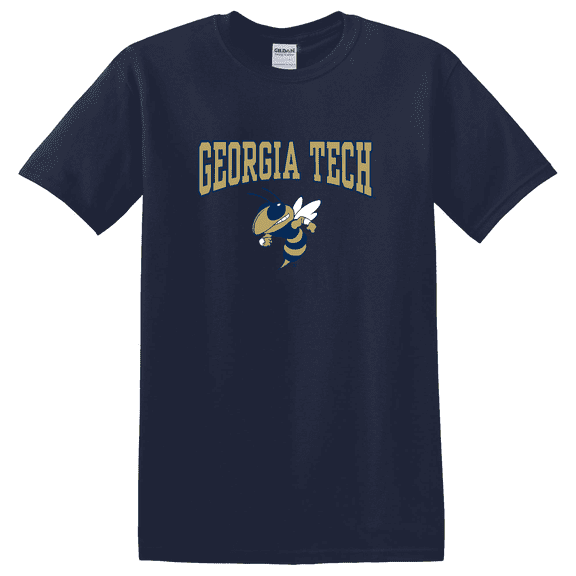 Georgia Tech Yellow Jackets Buzz Vintage Graphic T-Shirt