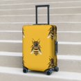 thumbnail image 5 of Realistic Bee cute cool yellow Luggage Cover Anti Scratch, Elastic Suitcase Protector Suitcase Covers for Luggage Fits 18-32 Inch Luggage, 5 of 5