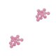 thumbnail image 1 of Sonducket Kit de tachuelas cuentas de resina forma geométrica cuentas de cristal delicado elegante ampliamente aplicable pendiente Stud accesorios de Tipo 1 2piezas Sonducket CBP462585, 1 of 6