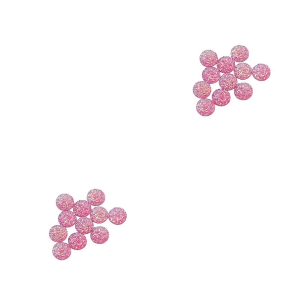 Sonducket Kit de tachuelas cuentas de resina forma geométrica cuentas de cristal delicado elegante ampliamente aplicable pendiente Stud accesorios de Tipo 1 2piezas Sonducket CBP462585