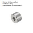 thumbnail image 4 of Uxcell 5Pack Round Connector Nuts, M6x10x16mm Coupling Nut Sleeve Rod Bar Stud Nut, 4 of 4