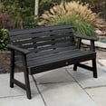 thumbnail image 2 of Highwood Furniture Weatherly Garden Bench 4ft-Finish:Weathered Acorn,Size:64"L x 25"D x 35"H, 2 of 8