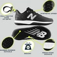 thumbnail image 2 of New Balance Men's Fresh Foam 3000V6 Synthetic Baseball Turf-Trainer Shoes White/White Medium 14, 2 of 7