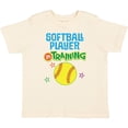 thumbnail image 3 of Inktastic Future Softball Player in Training Girls Toddler T-Shirt, 3 of 5