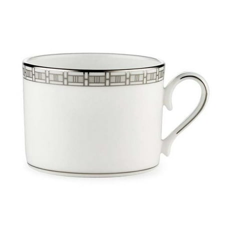 Lenox Tuxedo Platinum Ivory China Timeless Bone China Platinum Banded Cup, Crafted of Lenox white porcelain accented with precious platinum By Lenox ()