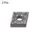 thumbnail image 3 of Carburo Torneado Inserciones CNMG120404MA Fresado Ranura Corte Herramienta para Serie MCBN Torneado Soporte 2uds Unique Bargains herramientas de torneado de torno, 3 of 5