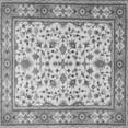 thumbnail image 1 of Ahgly Company Indoor Square Persian Gray Traditional Area Rugs, 7' Square, 1 of 1