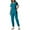 Sky Blue, variant on Amvlyk 2 Piece Sets for Women Summer Button Down Short Sleeve Tops Wide Leg Pants with Pockets Tracksuit Sets Casual Workout Outfits Fashion Two Piece Lounge Sets for Vacation Running Travel Outfits