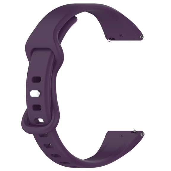 Oliegs Couverture Chauffante en Silicone Premium, Bracelet de Montre Sport Résistant à la Transpiration, Couleur Unie avec Réglage Pratique et Grand Compatibilité Compatible avec Smartwatch Chocolat