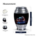 thumbnail image 2 of Neon Streak Biker Adult Urns For Human Ashes Women - Small Cremation Urns For Human Ashes - Funeral Urns For Human Ashes Adult - Decorative Urns For Women (Size -3inch, 2pcs), 2 of 5