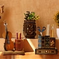 thumbnail image 3 of Vintage Book Pen Holder Retro Pen Desk Organizer Retro Utensil Trays TUNC Sencillez, 3 of 5