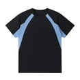 thumbnail image 7 of Men's Active Quick Dry Shirt Soccer Mesh Crew Neck T Shirts Athletic Short Sleeve Tee Top Big & Tall, 7 of 7