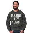 thumbnail image 5 of Major Key Alert Rap Entrepreneur Sweatshirt for Men or Women Brisco Brands M, 5 of 6